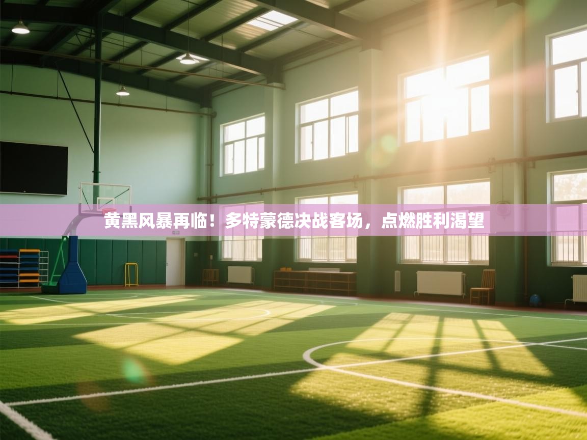 黄黑风暴再临!多特蒙德决战客场,点燃胜利渴望 第1张